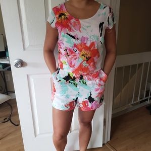 Bebe floral romper